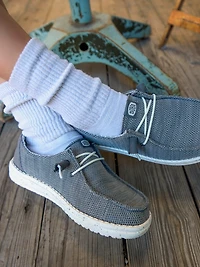 WOMENS HEY DUDE WENDY STRETCH SOX SNEAKER