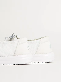 SNEAKER CHAUSSETTE EXTENSIBLE HEY DUDE WENDY POUR FEMME - BLANC