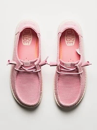 WOMENS HEYDUDE WENDY STRETCH SOX SNEAKER