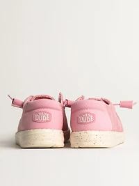 SNEAKER CHAUSSETTE EXTENSIBLE HEY DUDE WENDY POUR FEMME - ROSETTE
