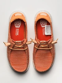 BASKETS WOMENS HEY DUDE WENDY STRETCH SOX - PEACH