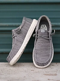 MENS HEYDUDE WALLY STRETCH SOX SLIP-ON