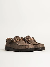 HEYDUDE WALLY STRETCH SOX HOMME - TAUPE