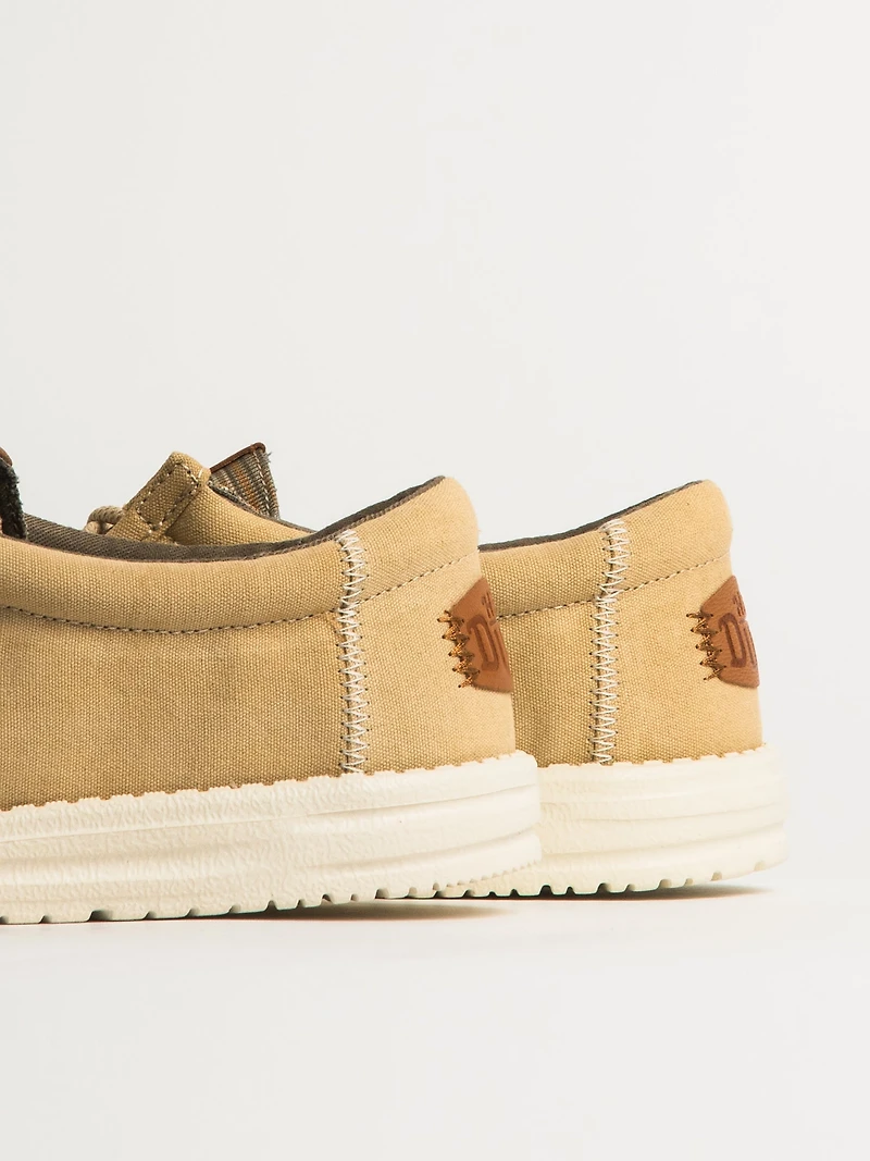 CHÂLE HEYDUDE WALLY SURF SLIP-ON POUR HOMMES - BOIS