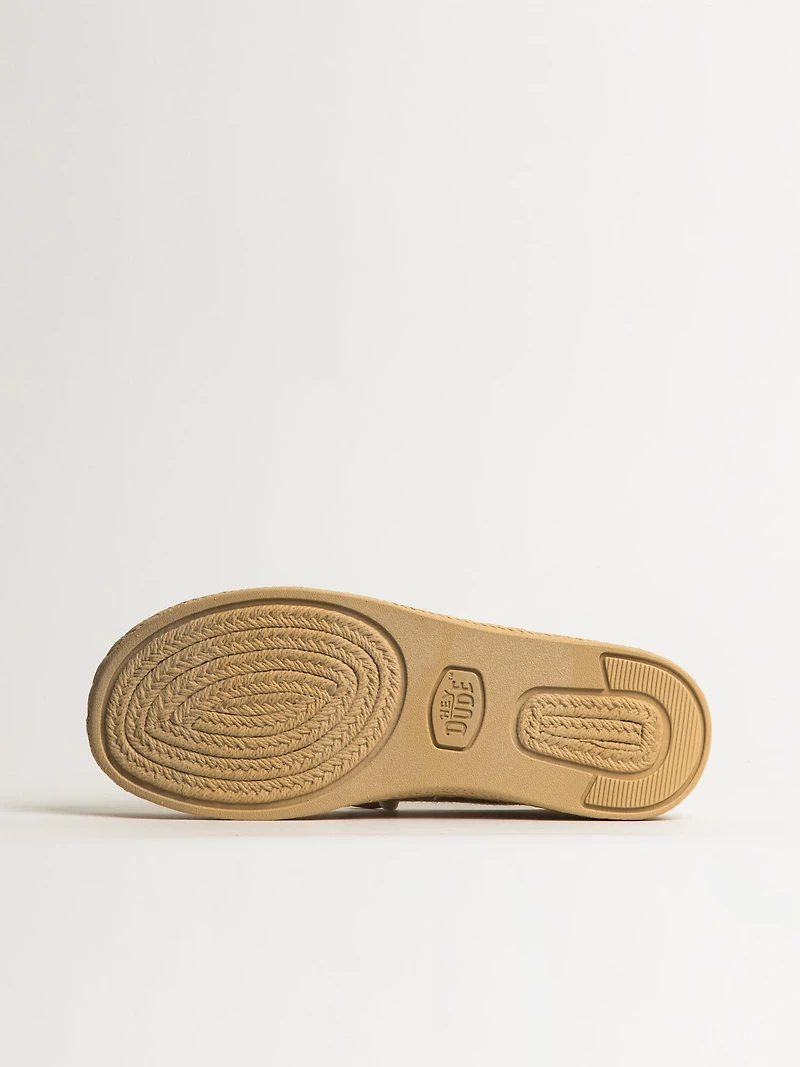 WOMENS HEYDUDE WENDY RETRO PALM ESPADRILLE