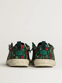 MENS HEYDUDE WALLY FISHMAS SWEATER - GREEN