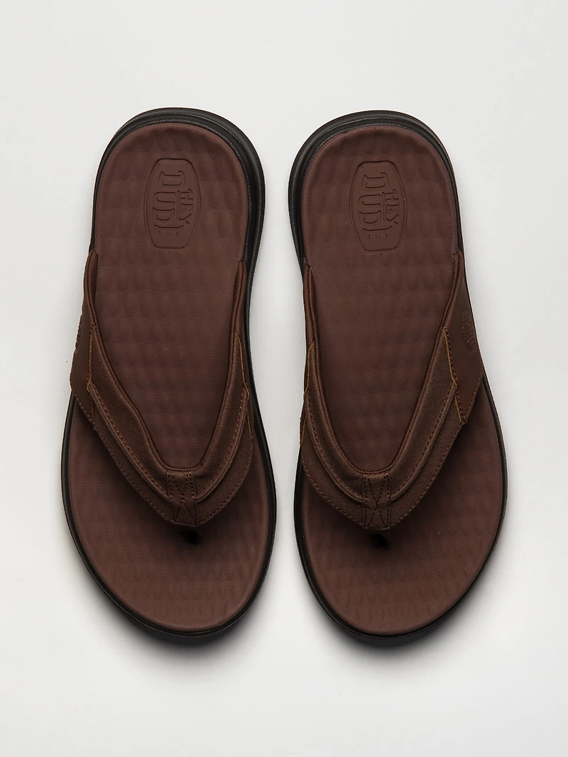 TONGS HEY DUDE FINN POUR HOMME - HUILE