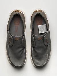 HOMMES HEY DUDE WALLY CRUZ STRETCH CANVAS - GRIS