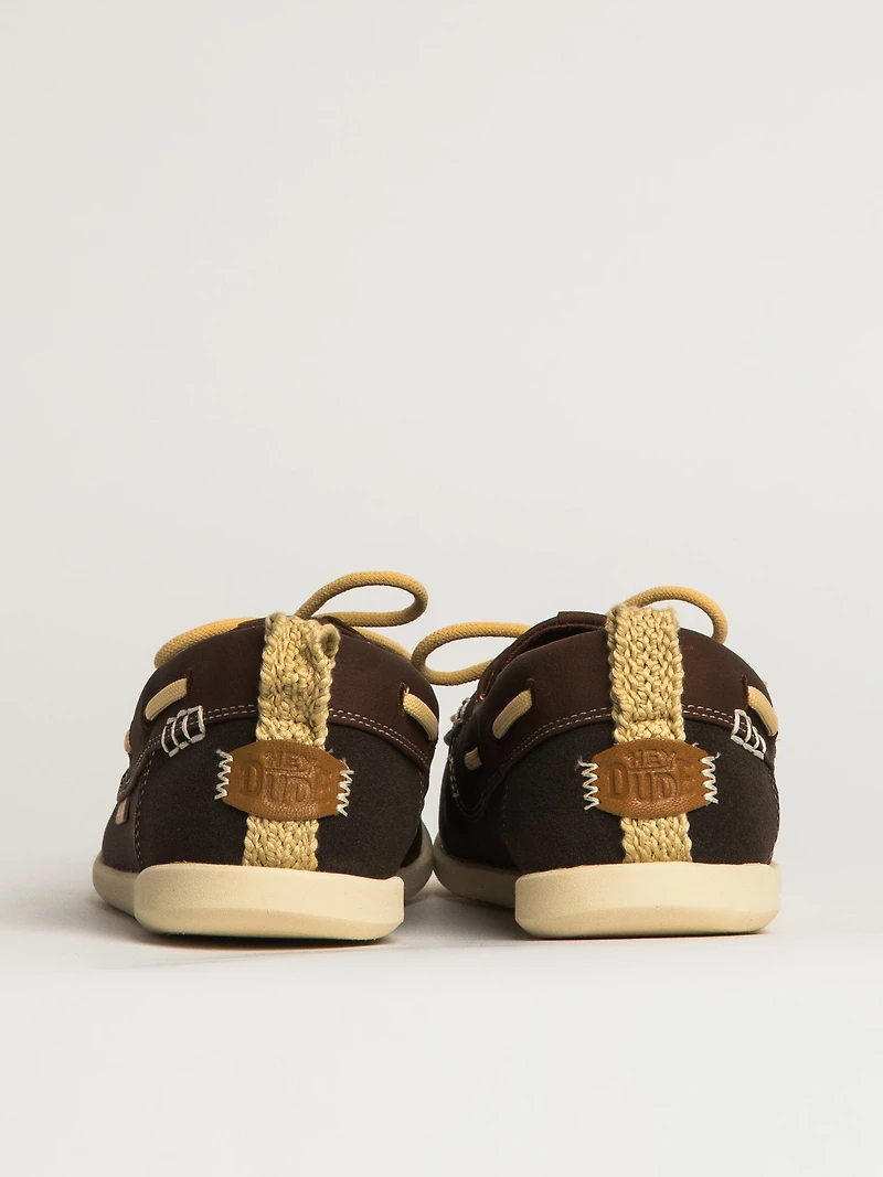 WOMENS HEY DUDE HARBOR BREEZE LO CLASSIC SANDAL - BROWN