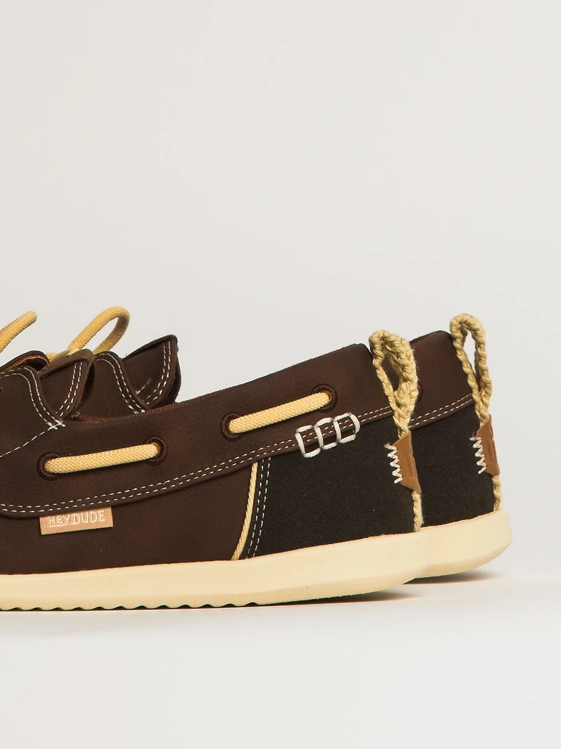 WOMENS HEY DUDE HARBOR BREEZE LO CLASSIC SANDAL - BROWN