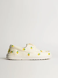 WOMENS HEY DUDE WENDY CRU EMBROIDERED LEMONS