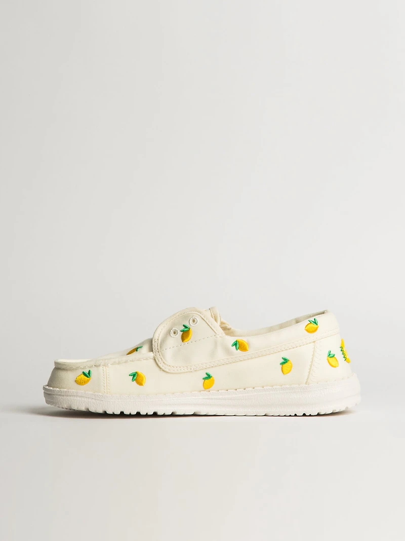 WOMENS HEY DUDE WENDY CRU BRODÉ - MULTI