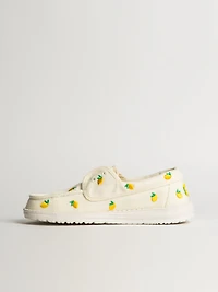 WOMENS HEY DUDE WENDY CRU BRODÉ - MULTI