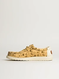 MENS HEY DUDE WALLY FLY FISHING - TAN