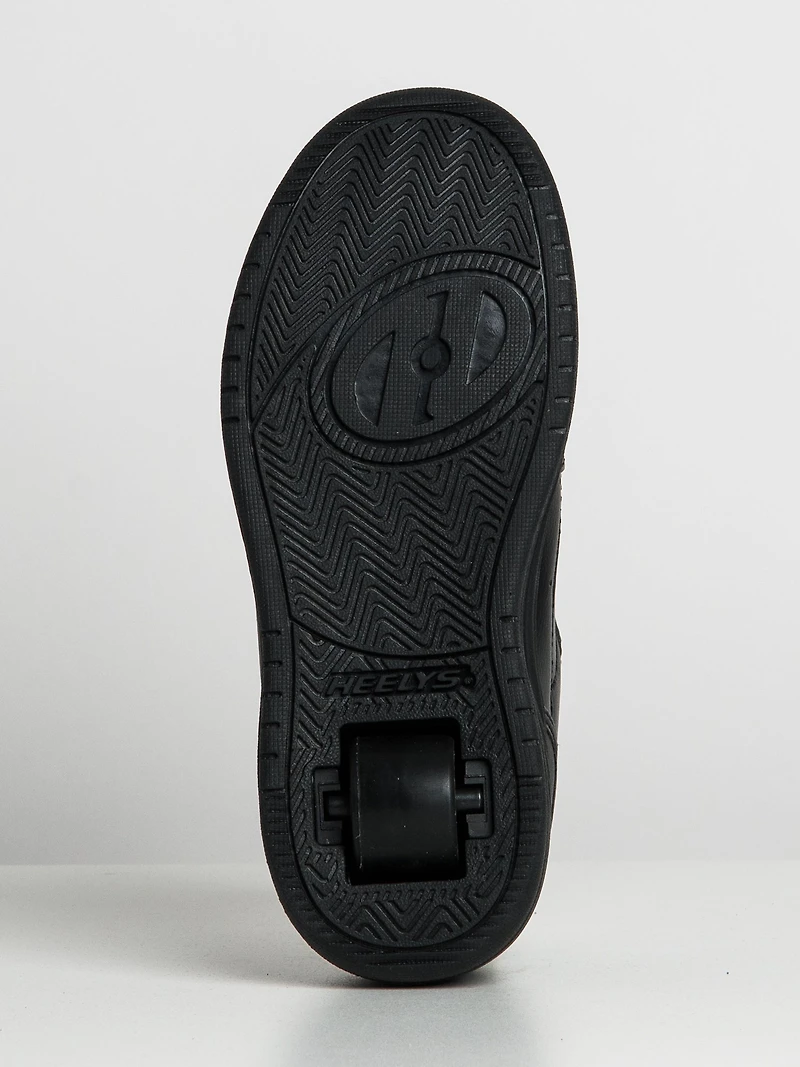 HEELYS REZERVE LOW TRIPLE BLACK KIDS - CLEARANCE