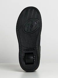 HEELYS REZERVE LOW TRIPLE BLACK KIDS - CLEARANCE