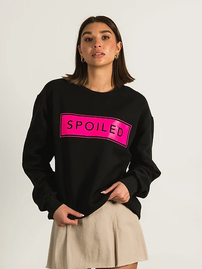 SPOILED CREWNECK - DÉSTOCKAGE