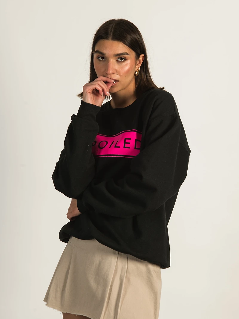 SPOILED CREWNECK - DÉSTOCKAGE