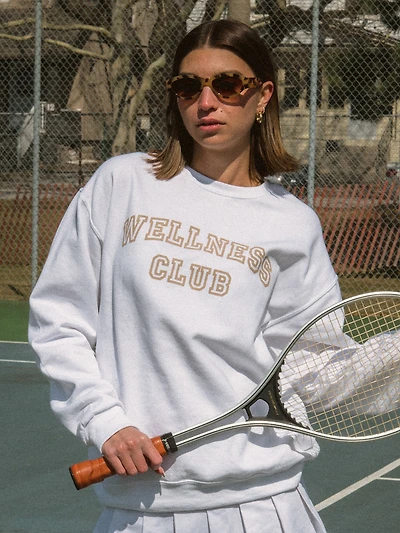 WELLNESS CLUB CREWNECK - CLEARANCE