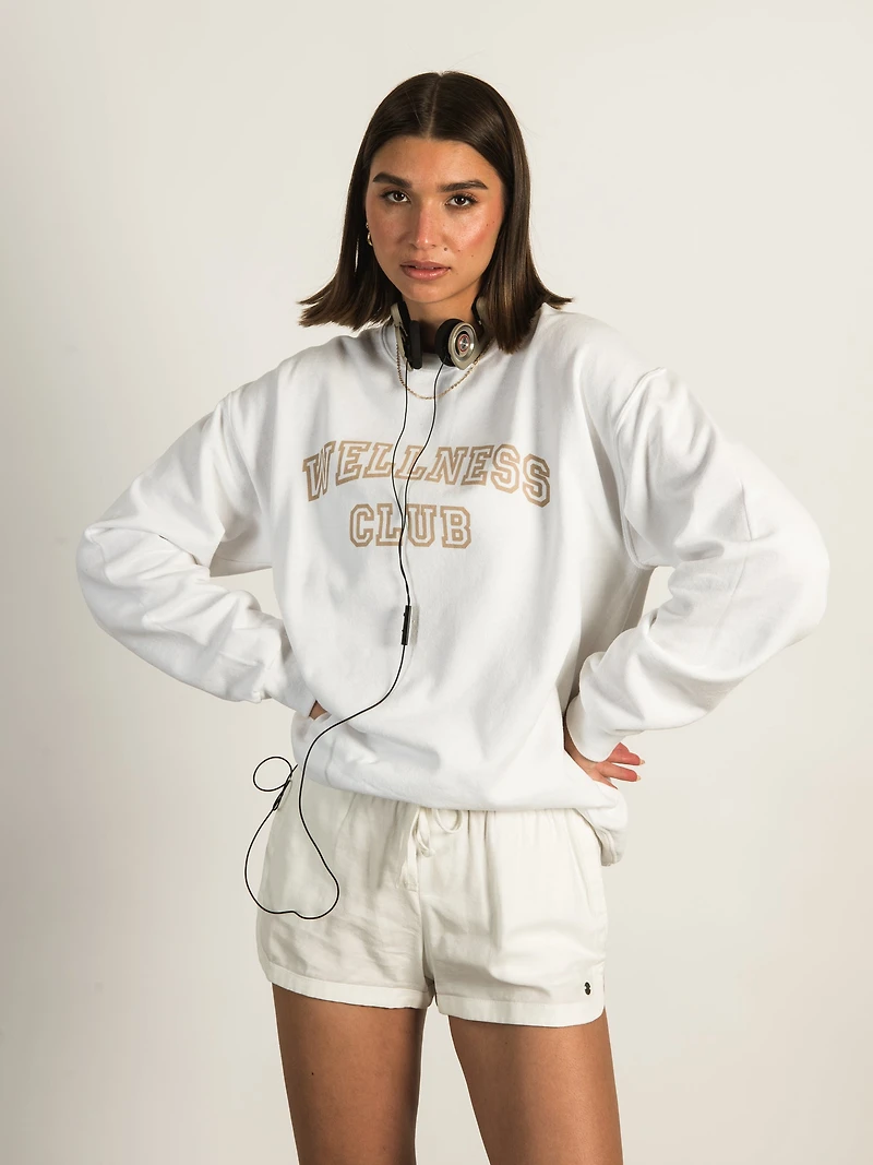WELLNESS CLUB CREWNECK - CLEARANCE