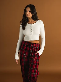 PANTALON EN FLANELLE ALABAMA - DÉSTOCKAGE