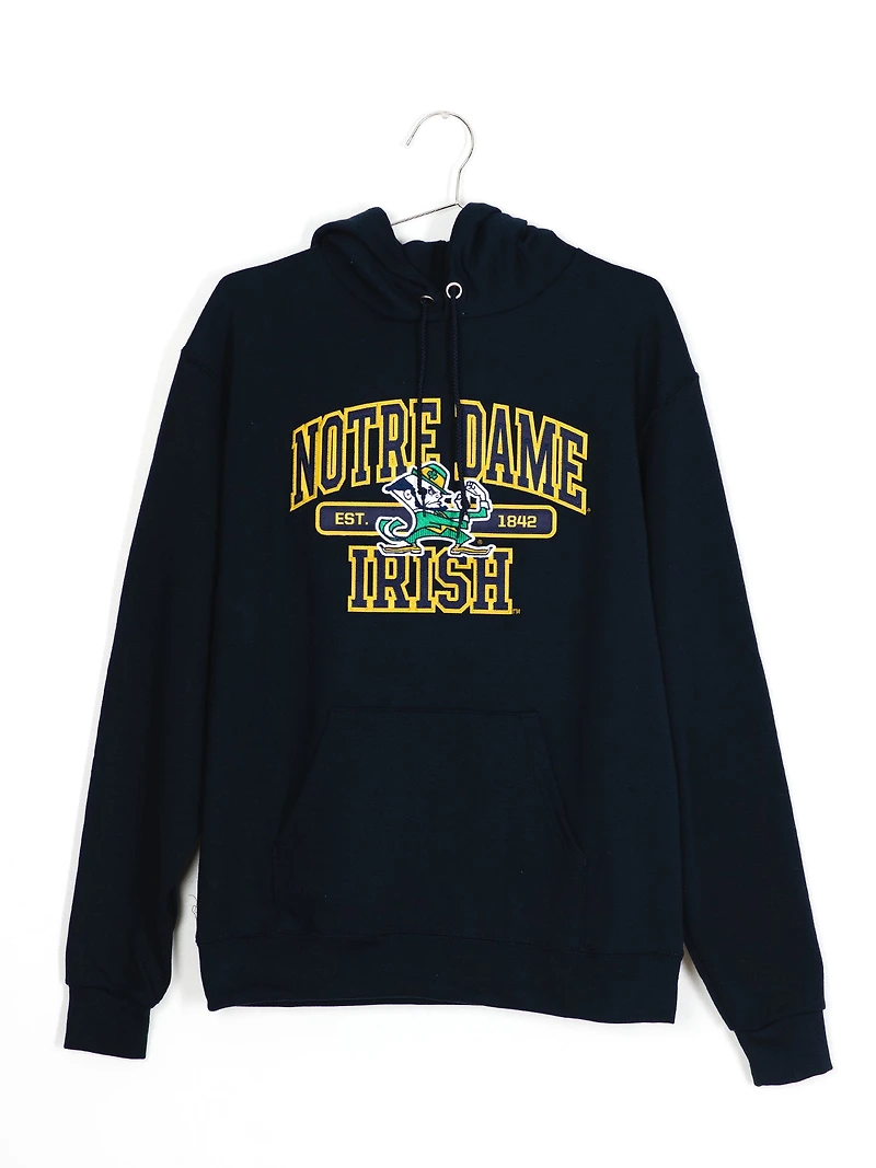 CHAMPION ECO POWERBLEND NOTRE DAME UNIVERSITY HOODIE