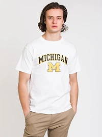 TEE-SHIRT UNIVERSITAIRE À MANCHES COURTES MICHIGAN