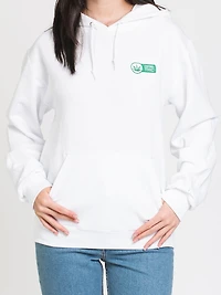 THC EMBROIDERED FLEECE - WHITE