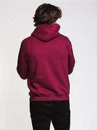 FLIP EMBROIDERED FLEECE - MAROON CLEARANCE
