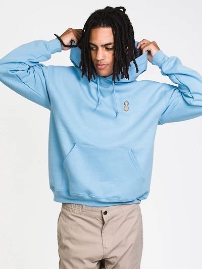 PINEAPPLE EMBROIDERED FLEECE - CLEARANCE