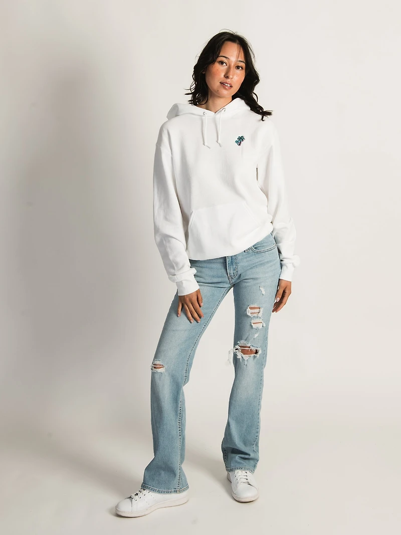 HOTLINE APPAREL PALM TREE EMBROIDERED HOODIE - CLEARANCE