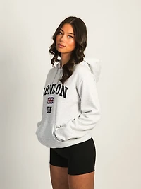LONDON UK EMBROIDERED HOODIE