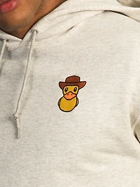 HOTLINE APPAREL COWBOY DUCK EMBROIDERED HOODIE