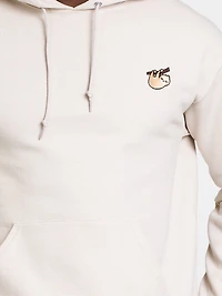 SLOTH EMBROIDERED HOODIE