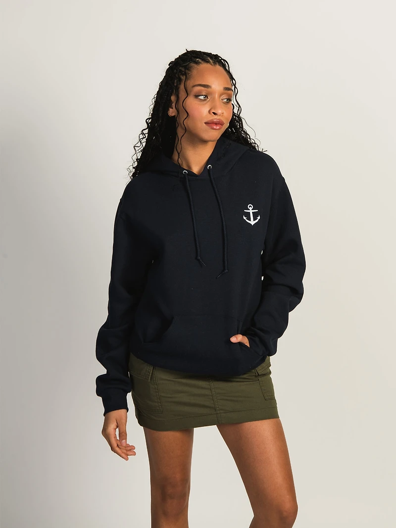 SWEAT À CAPUCHE BRODÉ HOTLINE APPAREL ANCHOR