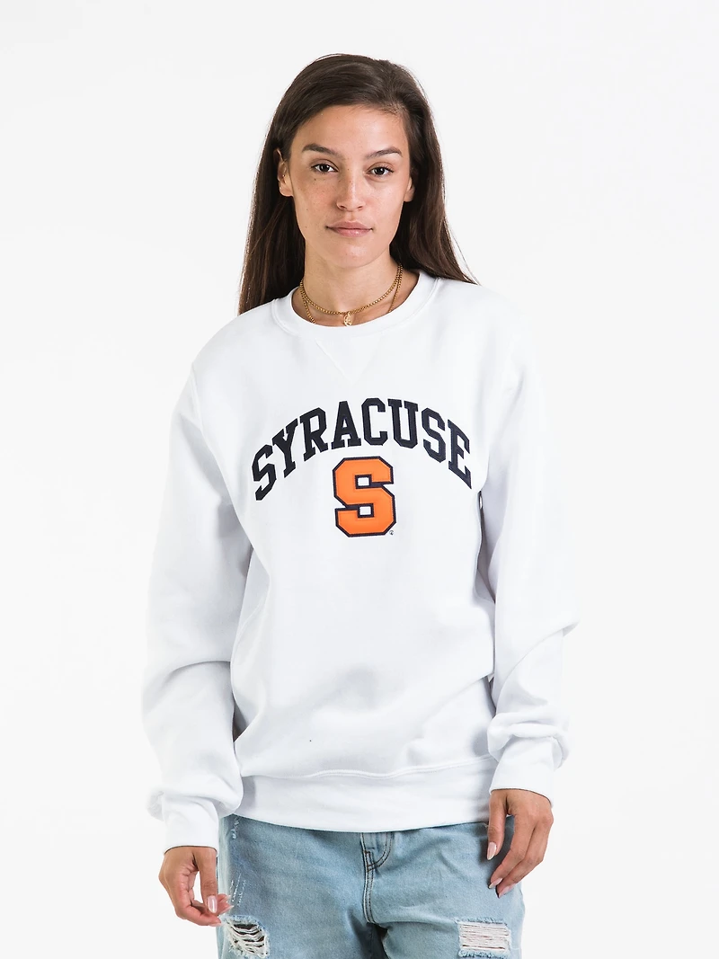RUSSELL SYRACUSE CREWNECK - CLEARANCE