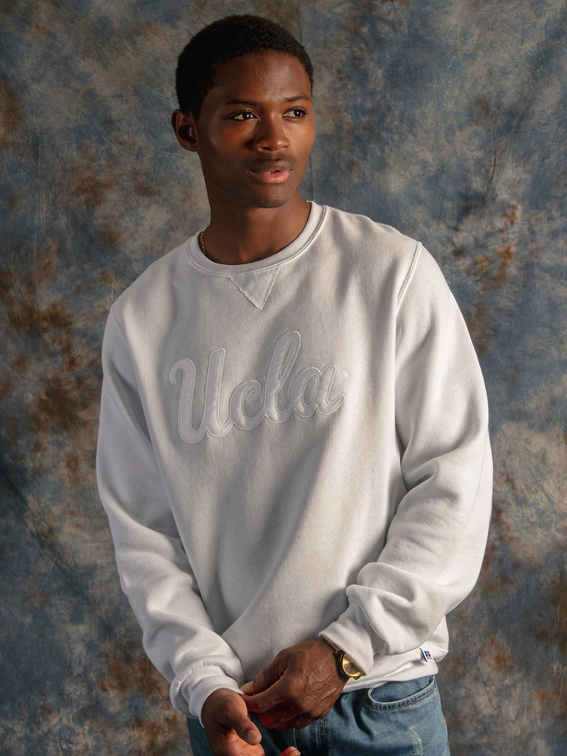 RUSSELL UCLA TONAL CREWNECK - CLEARANCE