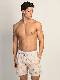 ISLAND HAZE RUBBER DUCKY 5IN VOLLEY SHORT - ORCHID