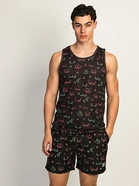 ISLAND HAZE BOOBIES 5IN VOLLEY SHORT - NOIR
