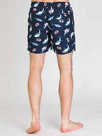 ISLAND HAZE NAUTICAL SHARK 15" VOLLEY - CLEARANCE