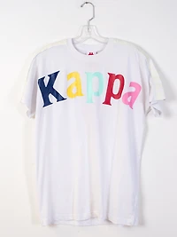 MENS BANDA CULTIN SHORT SLEEVE T-SHIRT- WHITE - CLEARANCE