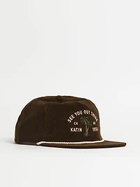 CASQUETTE KATIN BERMUDA EN VELOURS CÔTELÉ