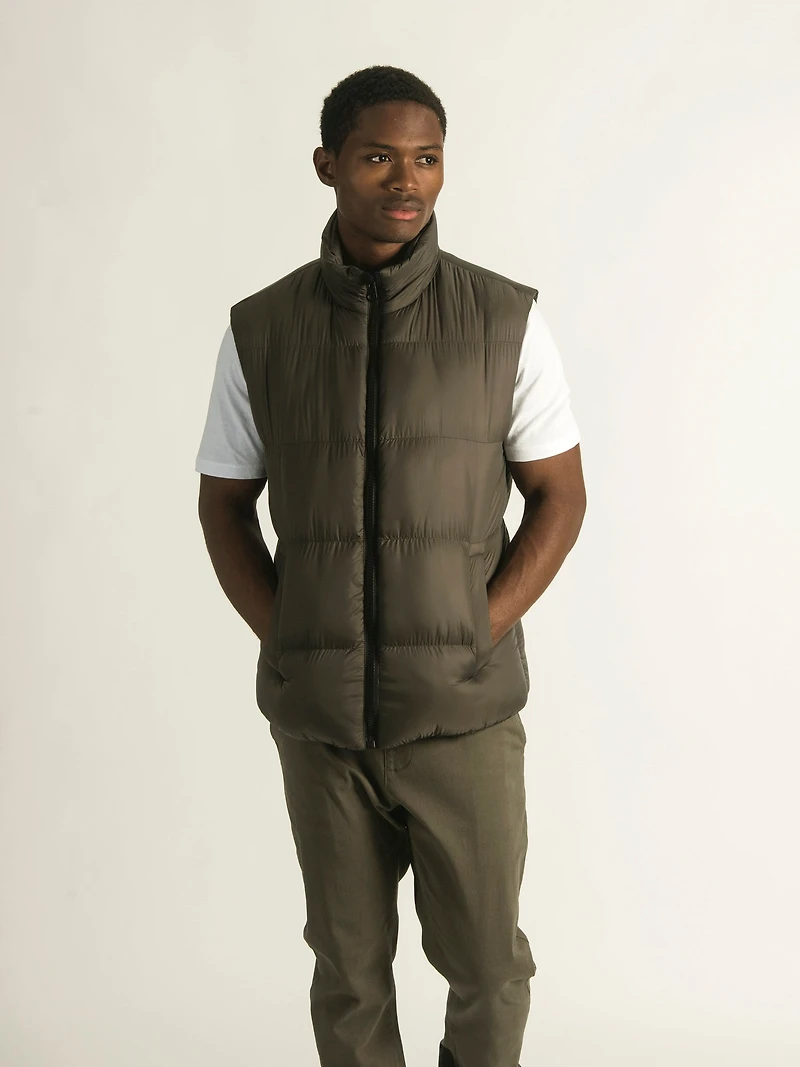 GILET POLAIRE NOIR KOLBY - DÉSTOCKAGE