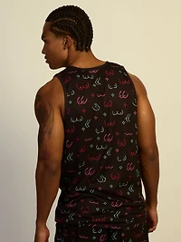 KOLBY BOOBIES TANK TOP - NOIR