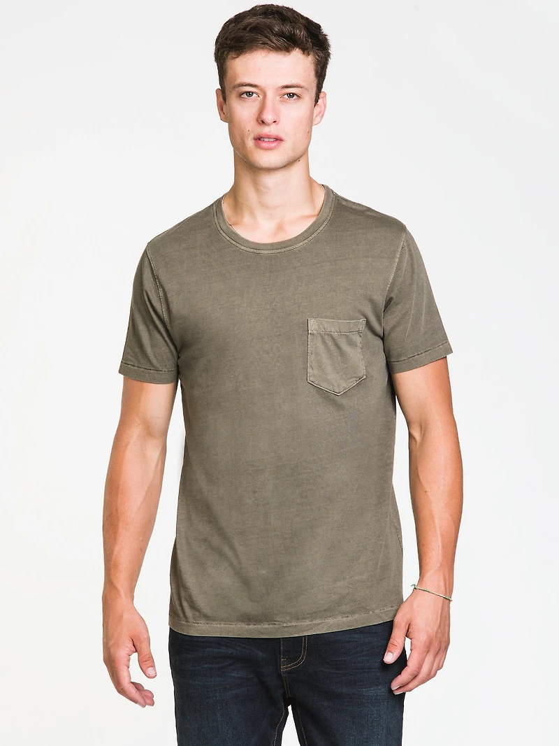 KOLBY GARMENT DYE POCKET TEE