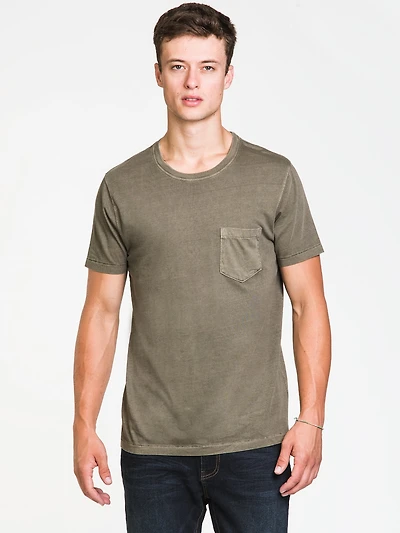 KOLBY GARMENT DYE POCKET TEE