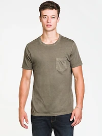 KOLBY GARMENT DYE POCKET TEE