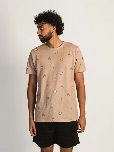 T-SHIRT IMPRIMÉ ALL-OVER KOLBY DAVID - LIQUIDATION