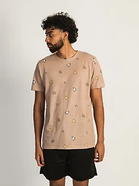 T-SHIRT IMPRIMÉ ALL-OVER KOLBY DAVID - LIQUIDATION