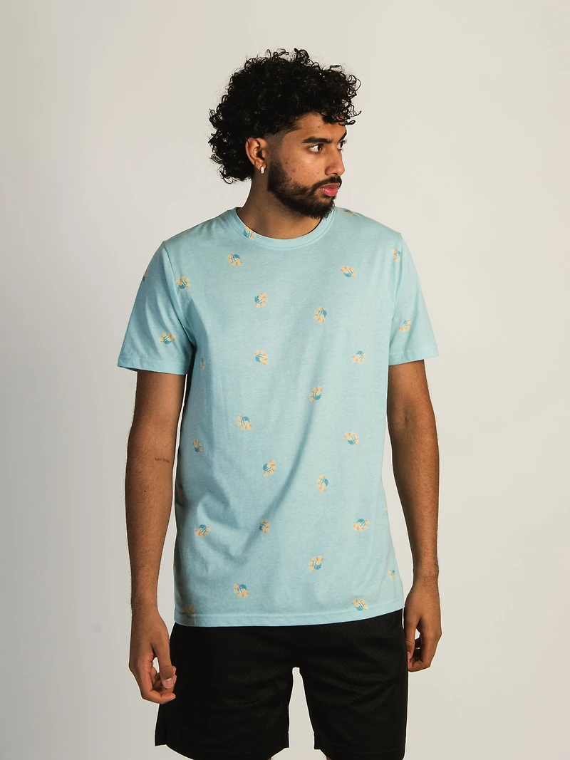 KOLBY DAVID ALL-OVER PRINT TEE - CLEARANCE